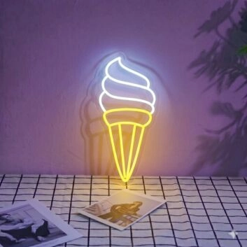 Italian Ice Cream Neon Sign
