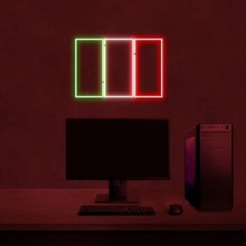 Italy Flag Neon Sign