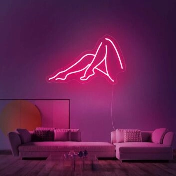 Ladys Legs Neon Sign