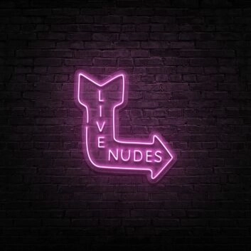 Live Nudes Neon Sign
