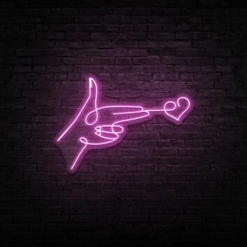 Love Gun Neon Sign
