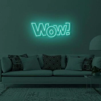 WOW! LED Neon Sign