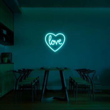 Love Heart Neon Sign