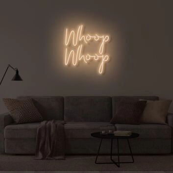 Whoop Whoop LED Sign