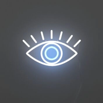 Lucky Eye Neon Sign