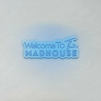 Welcome To The Madhouse LED Sign