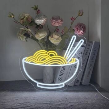 Noodle Bowl Neon Sign