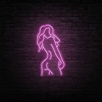 Nude Female Neon Sign