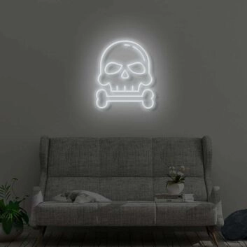 Skull LED Sign