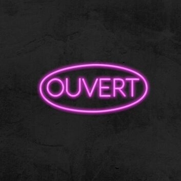 Ouvert V1 Neon Sign