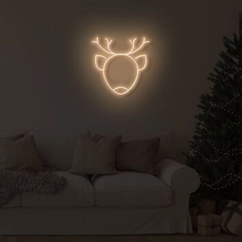 Reindeer LED Sign