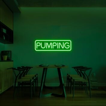 Pumping Neon Sign