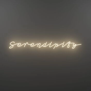 Serendipity Neon Sign
