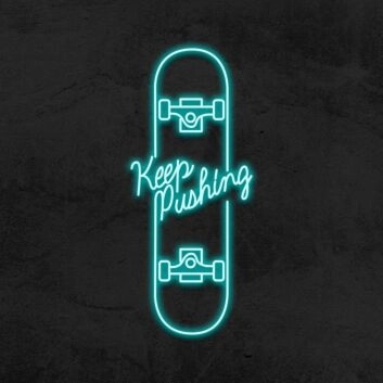 Skate Neon Sign