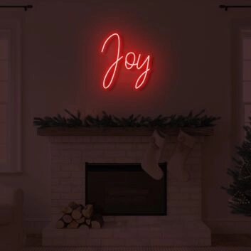 Joy LED Sign