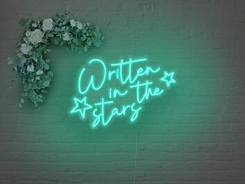Written In The Stars Neon Sign