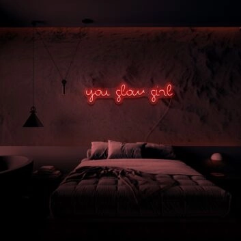 You Glow Girl Neon Sign