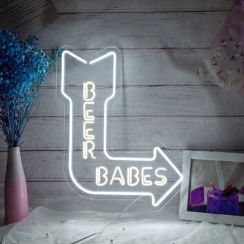 Beer Babes Neon Sign
