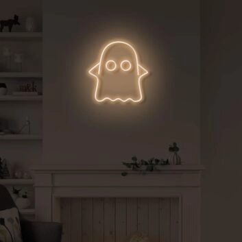 Ghostly / Boo LED Neon Sign