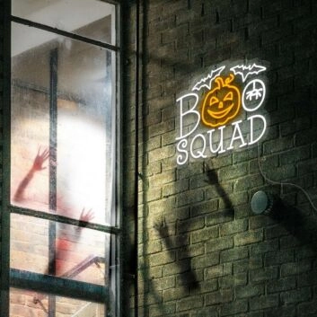Boo Squad Neon Sign