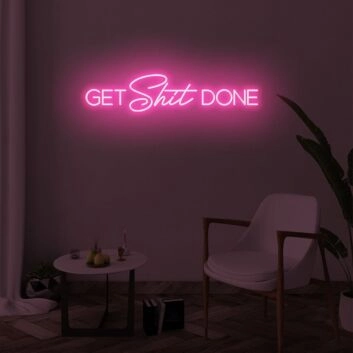 GET SHIT DONE LED Neon Sign
