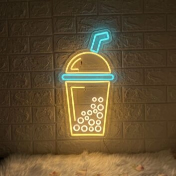 Bubble Tea Neon Sign