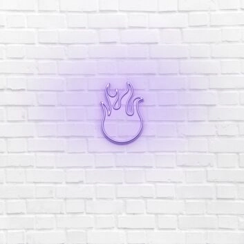 Flame LED Neon Sign