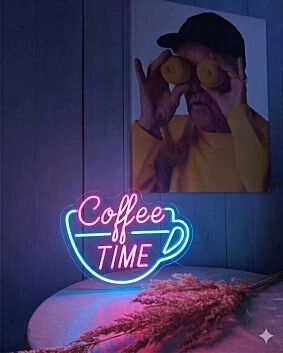 Coffee Time Neon Sign