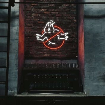 Ghost Busters LED Light Sign
