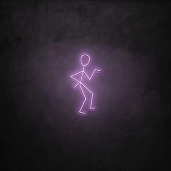 Dancing Stick Man LED Neon Sign