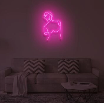 VENUS DE MILO" LED Neon Sign