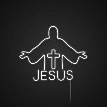 Jesus Neon Sign