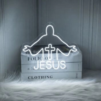 Jesus Neon Sign