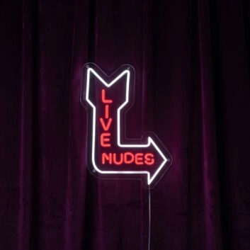 Live Nudes Neon Sign