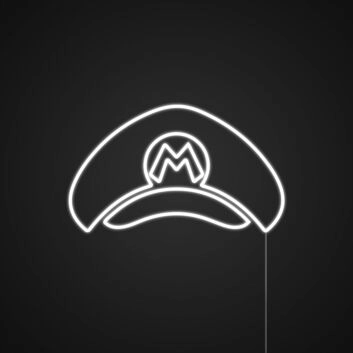 Mario Hat Neon Sign