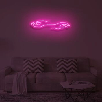 SYMMETRY" LED Neon Sign
