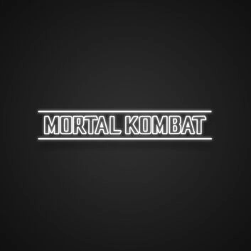 Mortal Kombat Neon Sign