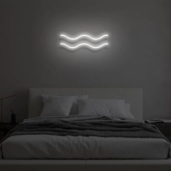 &quot;WATER BEARER, 11th Sign&quot; LED Neon Sign