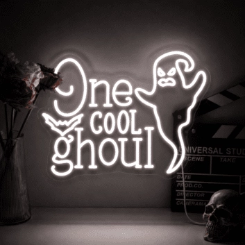 One Cool Ghoul Neon Sign