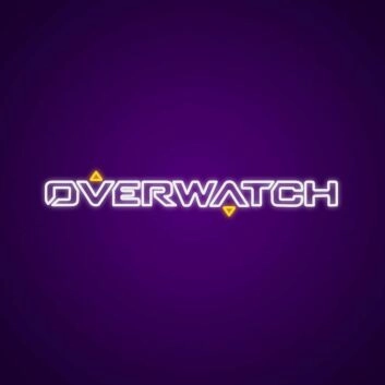 Overwatch Neon Sign