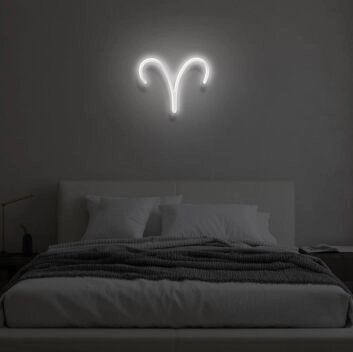 &quot;ARIES&quot; LED Neon Sign