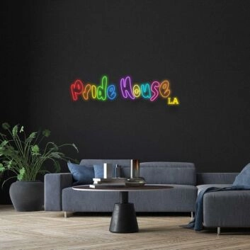 Pride House Custom Neon Sign
