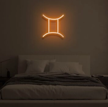 GEMINI" LED neon sign