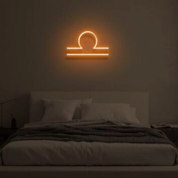 quot;LIBRA&quot; LED Neon Sign