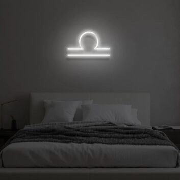 quot;LIBRA&quot; LED Neon Sign
