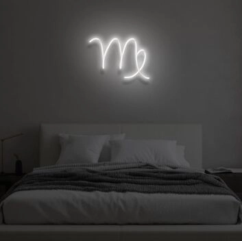 VIRGO&quot; LED neon sign