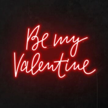 Be My Valentine Neon Sign
