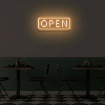 &quot;OPEN&quot; LED Neon Sign