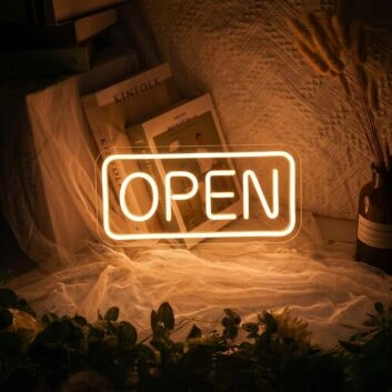 &quot;OPEN&quot; LED Neon Sign