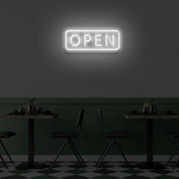 &quot;OPEN&quot; LED Neon Sign
